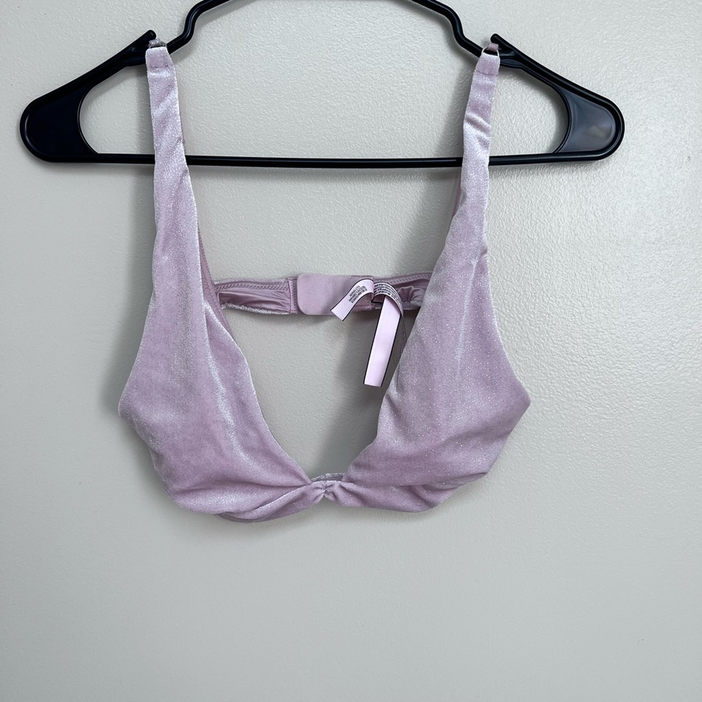 Sparkly pink bralette